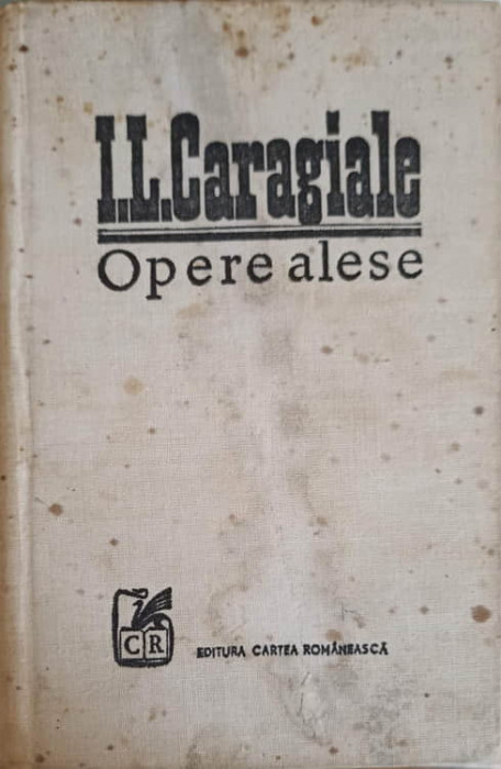 OPERE ALESE VOL.1-ION LUCA CARAGIALE