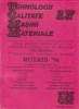 TCMM 17 - Lucrari stiintifice prezentate la a 7-a Conferinta de tribologie Proceedings ROTRIB 96, Bucuresti 1996