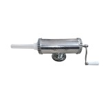 Masina de carnati manuala, orizontala, 1.5 kg, corp aluminiu, ventuza fixare, 5 palnii, Micul Fermier, GF-0824-S001-G02