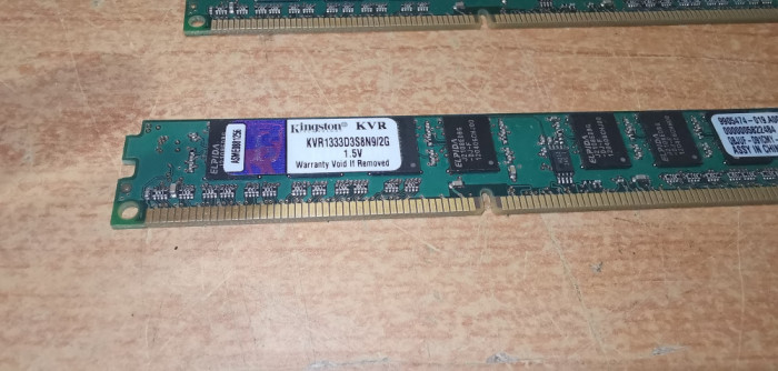 Ram PC Kingston 2GB DDR3 KVR1333D3S8N9-2G
