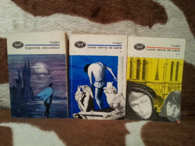 NOTRE DAME DE PARIS/LEGENDA SECOLELOR-VICTOR HUGO (3 VOL) foto