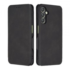 Husa pentru Samsung Galaxy A24 4G A245, Techsuit, Safe Wallet Plus, Neagra