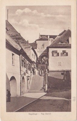 CP SIBIU Hermannstadt Sagstiege ND(1917) foto