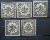 CV2 GERMANIA ,TIMBRE DE RETUR, Nestampilat