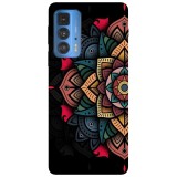 Husa compatibila cu Motorola G100 model Mandala Art, Silicon, TPU, Viceversa, Transparent, Carcasa