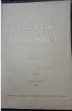 1964 Revista Cercetari lingvistice Anul IX / Nr 2 Academia RSR CVP