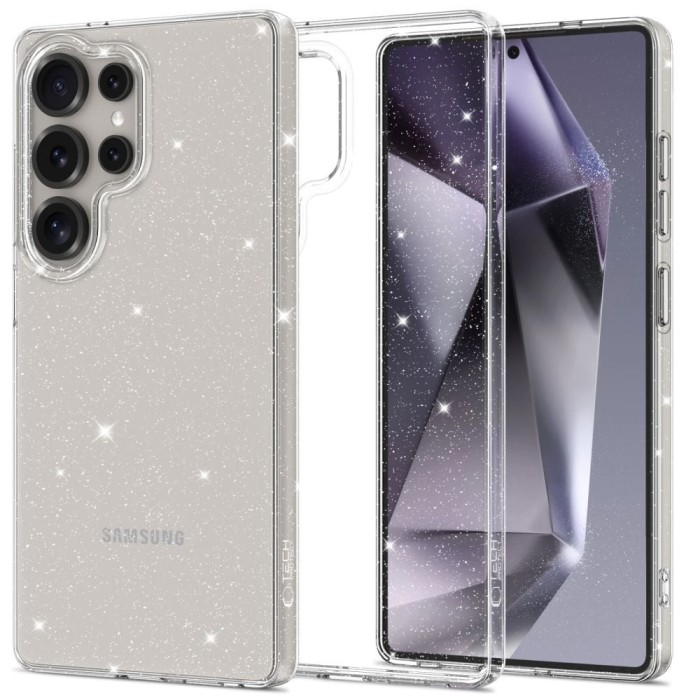 Husa Samsung Galaxy S25 Ultra Tech-Protect Flexair glitter