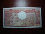 Bancnota Congo 500 Franci 1982, Africa Franceza, Stare XF/AUNC