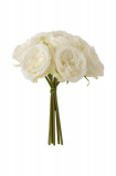 J-Line flori artificiale Bouquet Roses 7-pack