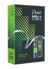 Set Dove Men+Care Self Care Extra Fresh: Antiperspirant spray, 150 ml + Gel de dus, 250 ml foto