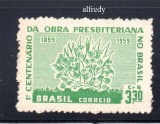 BRAZILIA 1959, Flora, Religie, serie neuzata, MNH