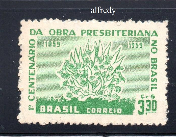 BRAZILIA 1959, Flora, Religie, serie neuzata, MNH