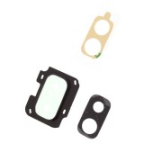 Geam Camera Spate Samsung Galaxy J8 2018 Negru Obiectiv