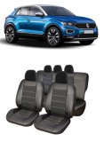 Cumpara ieftin Huse scaune auto piele Alcantara Volkswagen T-ROC (2019-2022), Umbrella