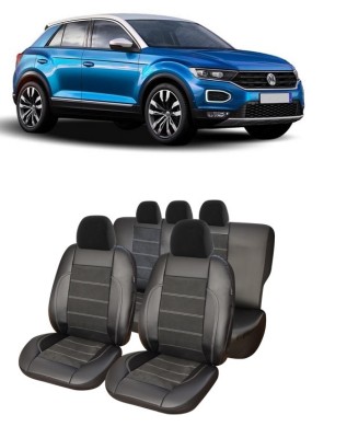 Huse scaune auto piele Alcantara Volkswagen T-ROC (2019-2022) foto