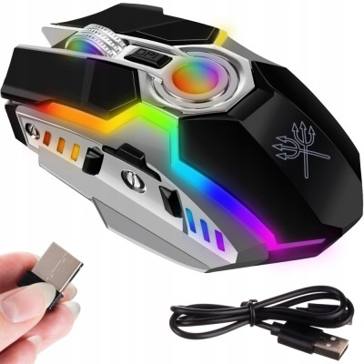 Mouse de gaming, izoxis, wireless foto