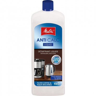 Descaler Melitta Anti Calc, detergent, pentru mașini de cafea și fierbătoare, lichid, 250 ml foto
