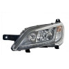 Far Citroen Jumper, 06.2014-, Fiat Ducato, 06.2014-, Peugeot Boxer, 06.2014-, Stanga, tip bec H7+H7, reglare electrica, cu lumini pentru timp de zi L, Depo