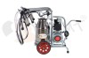 EMT. Aparat de muls vaci 2 posturi cu bidon din inox 40 litrii EMT 2+1S40