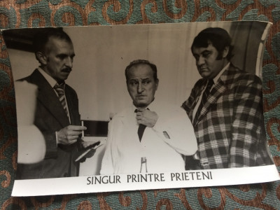 foto film singur printre prieteni 1979 actor stefan mihailescu braila jorj voicu foto