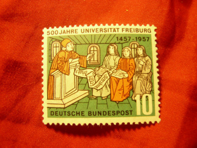 Serie 1 val. RFG 1957 - 500 Ani Universitatea Freiburg foto