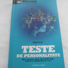 TESTE DE PERSONALITATE - ROBERT ALLEN