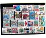 Monaco - Lot timbre neuzate, tematica mașini, auto, transport