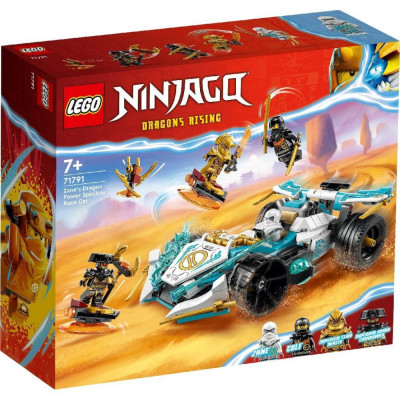 LEGO NINJAGO MASINA DE CURSE SPINJITZU A LUI ZANE 71791 foto