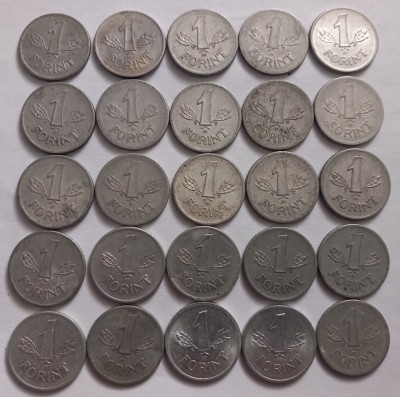 Ungaria, Lot 1 Forint foto