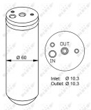 NRF 33293 EASY FIT uscator,aer conditionat