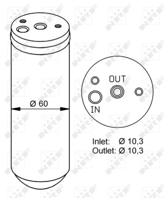 NRF 33293 EASY FIT uscator,aer conditionat foto