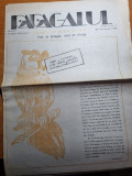 ziarul umoristic papagalul 26 februarie 1990 - anul 1,nr. 1 - prima aparitie