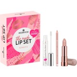 Essence The Nude Lip Set set cadou de buze Romantic