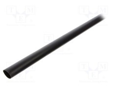 Manşon termocontractabil HELLERMANNTYTON 3:1 19mm L:1m negru