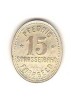SV * Germania 15 PFENNIG 1972 * JETON MOLLEM * Strassenbahn * argintat * XF+, Europa, Cupru-Nichel