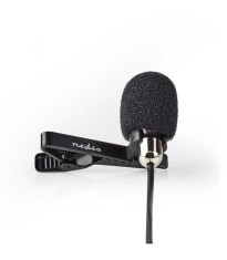 Microfon lavaliera cu clip Nedis 3.5 mm Metal