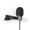 Microfon lavaliera cu clip Nedis 3.5 mm Metal