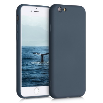 Husa pentru Apple iPhone 6 / iPhone 6s, Silicon, Albastru, 49980.202 foto