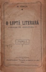 O LUPTA LITERARA foto