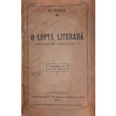 O LUPTA LITERARA