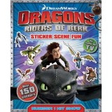 How to Train Your Dragon: Sticker Scenes Book