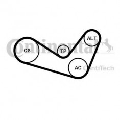 Set curea transmisie cu caneluri SKODA OCTAVIA II (1Z3) (2004 - 2013) CONTITECH 6PK1050K1 foto