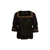 Bluza tip ie dama BRN, marime XL, negru
