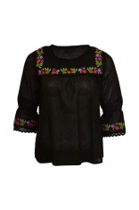 Bluza tip ie dama BRN, marime 3XL, negru