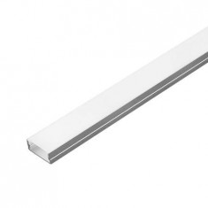 Profil aluminiu pentru banda LED 2m 23.5mm x 10mm mat