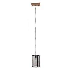 Lustra lemn metal maro Jenifa, 40W, &Oslash; 20 x 170 h