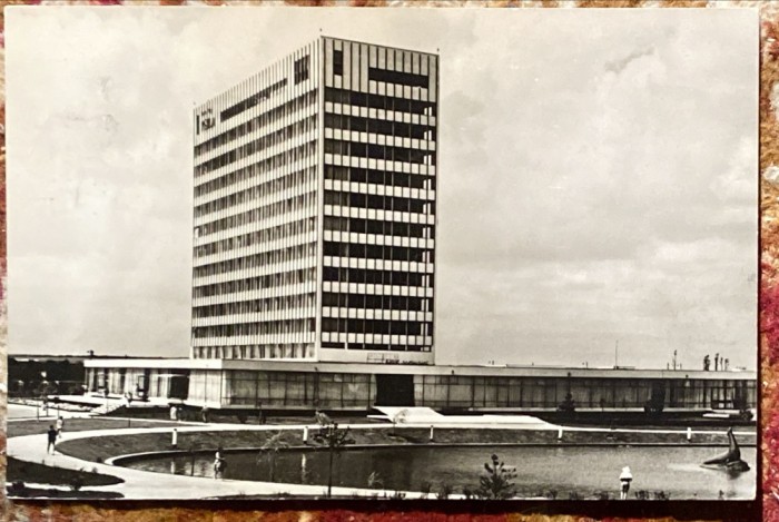 ROMANIA CARTE POSTALA,IULIE 1967/MAMAIA.HOTEL PERLA/ Foto:Al. FLORESCU