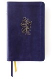 Niv, Women&#039;s Devotional Bible, Leathersoft, Navy, Comfort Print