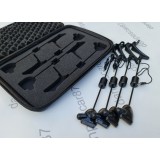 Set 4 Swingeri cu bile magnetice si Iluminare FULL BLACK Wind Blade 278