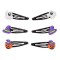 Set Clame Păr, Halloween, Multicolor, 6 Bucăți, Fantomă, Pălărie Vrăjitoare, Dovleac, Metal, Plastic, 5cm